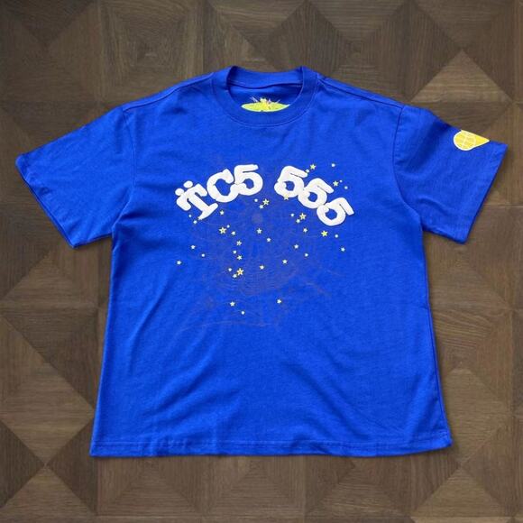 Sp5der Blue T-Shirt